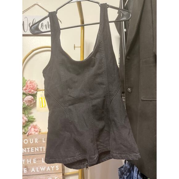 Universal thread slim fit denim corset top 6 - Picture 3 of 3
